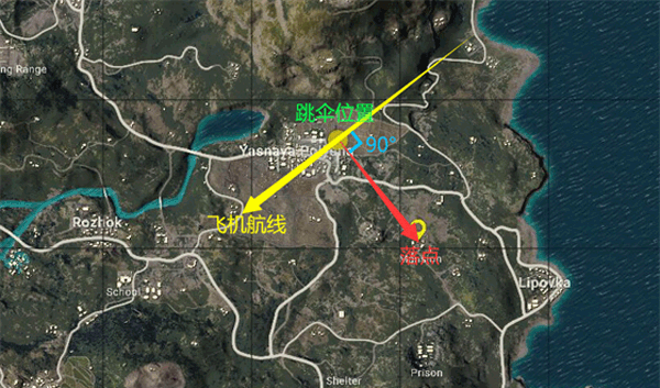 pubg国际服快速跳伞攻略